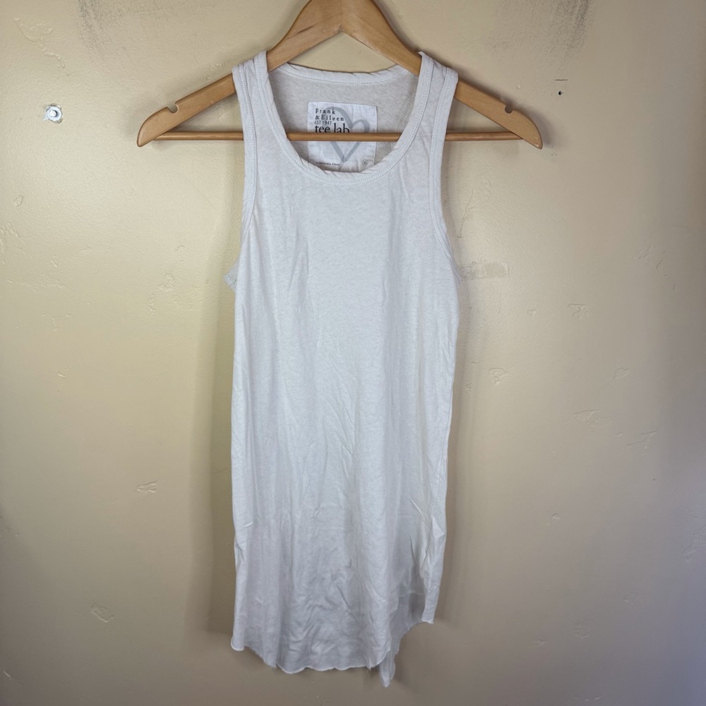 Frank & Eileen Womens Classic White Tank Size XS NWOT Never Worn Travel Resort